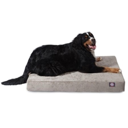 MAJESTIC PET Vintage Villa Large Orthopedic Memory Foam Rectangle Dog Bed 78899551666